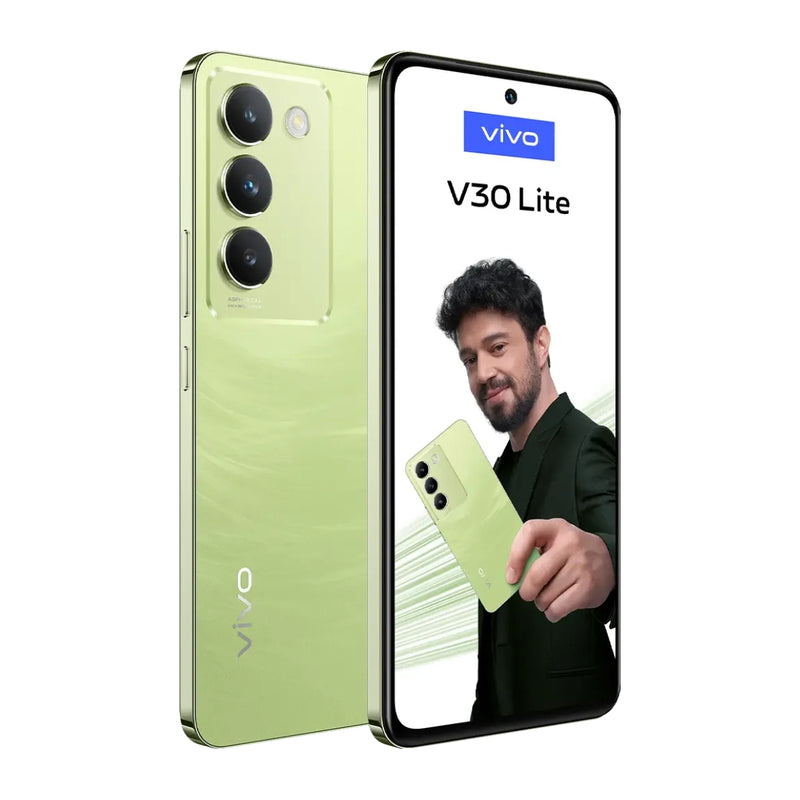 VIVO V30 Lite Dual SIM, 256GB Memory, 8GB RAM, 4G LTE - Breeze Green