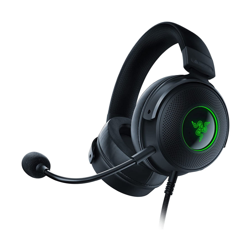 Razer Kraken V3 RGB Gaming Headset 7.1 Surround Sound With Noise-Cancelling Mic - Black