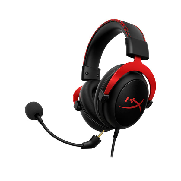 HyperX Cloud II - Gaming Headset, 7.1 Surround Sound, Memory Foam Ear Pads, Durable Aluminum Frame, Microphone - Red