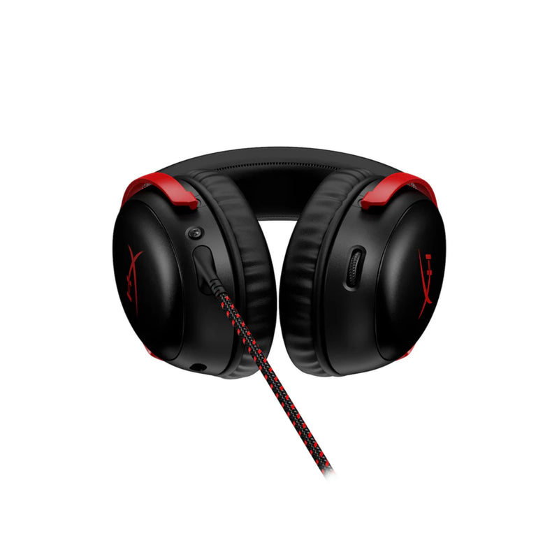 HyperX Cloud III Wired Gaming Headset - Black/Red