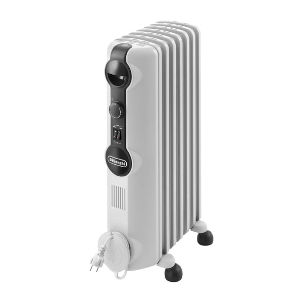 DeLonghi Oil-filled radiator 2500W, TRRS1225 -White