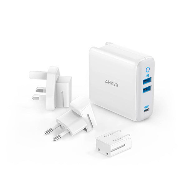 Anker Powerport lll 65W Elite Travel Ready, High-Speed Charging  - A2034P21 - White