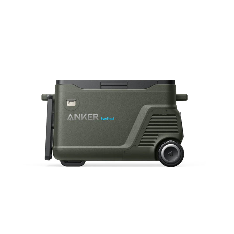 Anker EverFrost Portable Cooler 30 with 299Wh Battery(New), Powered by AC/DC or Solar - Green