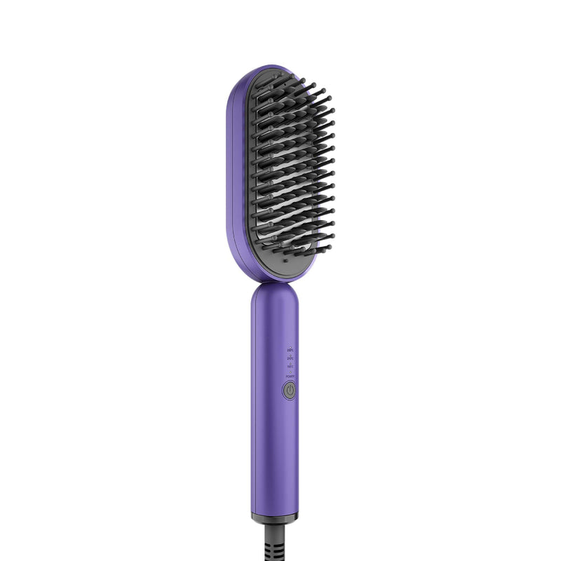 Rush Brush S3 Lite Power of A Straightener With Ease of A Brush - Pruple