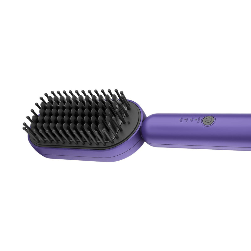 Rush Brush S3 Lite Power of A Straightener With Ease of A Brush - Pruple