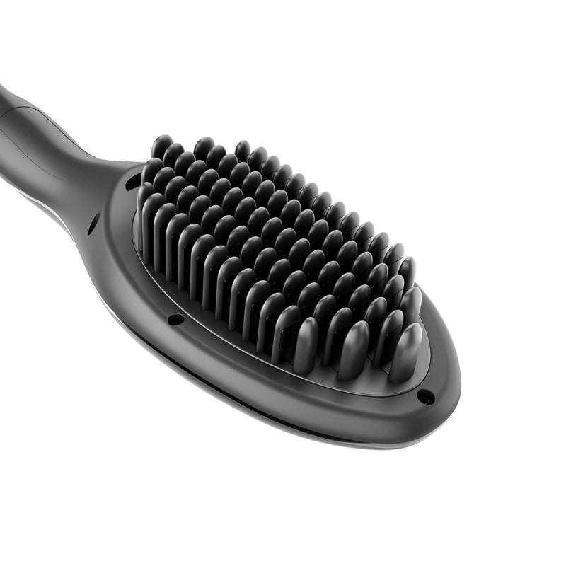 Rush Brush S3  Hair Straightening Brush, Fast Heat Up, Automatic Shut-Off - Grey