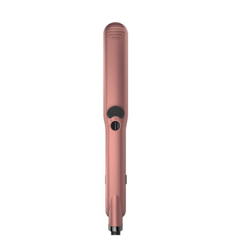 Rush Brush X5 Steamer Hair Straightener, Tourmaline , 235C , 6 Heat Level , Nano tech - Rose Gold