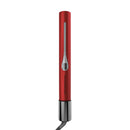 مكواة فرد الشعر Rush Brush x2 Infra Revolver، سخان PTC للتسخين السريع، شاشة عرض LED، إيقاف تشغيل تلقائي - أحمر 