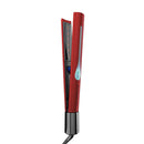 مكواة فرد الشعر Rush Brush x2 Infra Revolver، سخان PTC للتسخين السريع، شاشة عرض LED، إيقاف تشغيل تلقائي - أحمر 