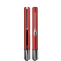مكواة فرد الشعر Rush Brush x2 Infra Revolver، سخان PTC للتسخين السريع، شاشة عرض LED، إيقاف تشغيل تلقائي - أحمر 