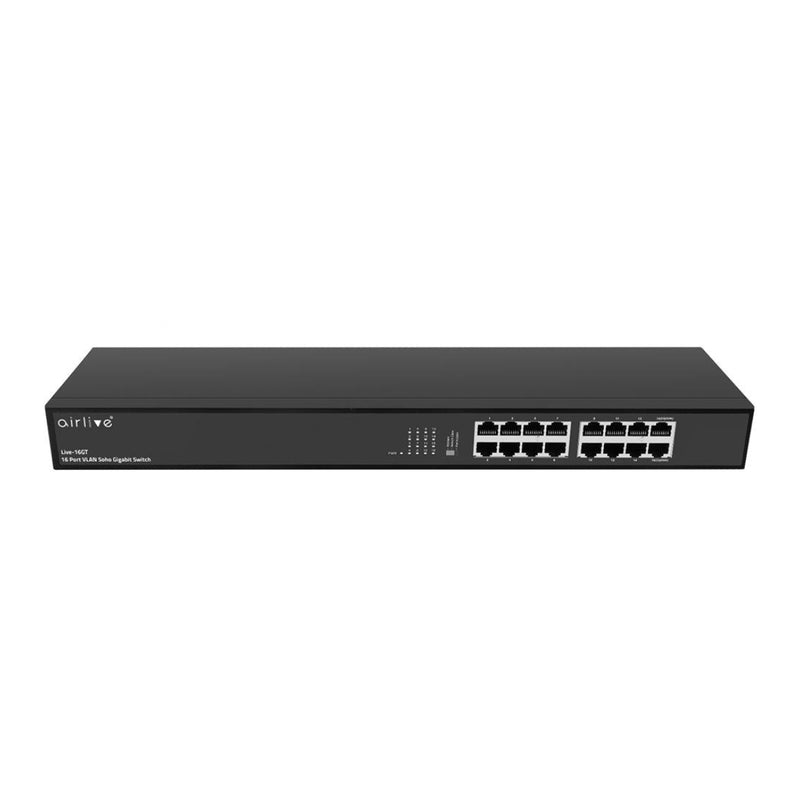 Airlive Live-16GT 16-Port 10/100/1000Mbps - Black