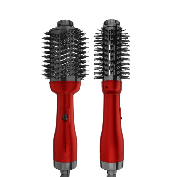 Rush Brush V2 Pro Volummizer, 3 Heat /2 Speed Settings - Red