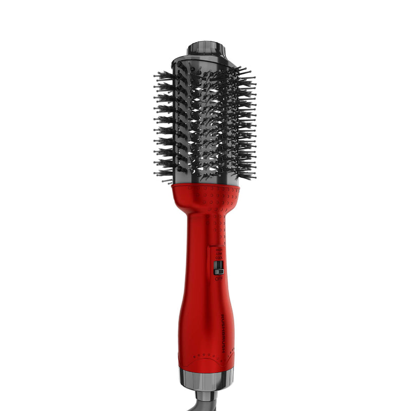 Rush Brush V2 Pro Volummizer, 3 Heat /2 Speed Settings - Red