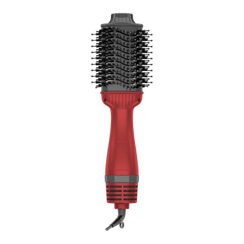 Rush Brush V3 Pro Hair Straightener, 1400W , 3 Speed settings, 4 Temperature - Red