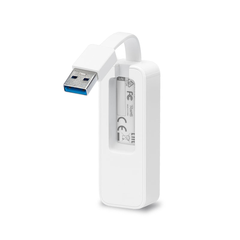 TP-LINK USB 3.0 to Gigabit Super Speed Ethernet Adapter - UE300 - White