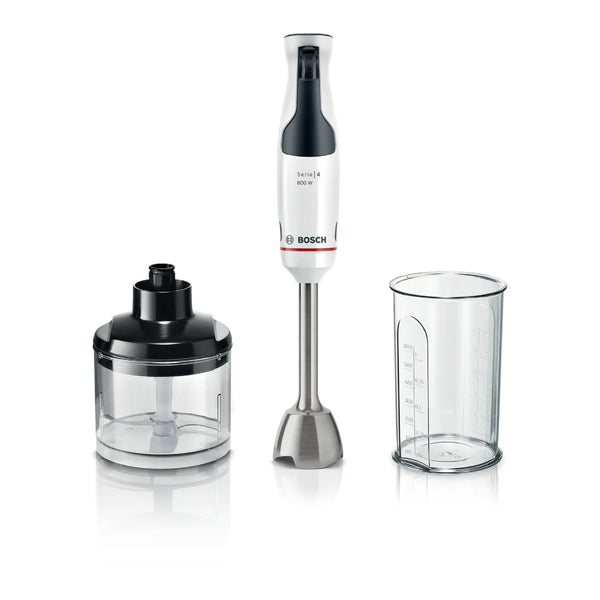 Bosch Series 4 Hand blender Ergo Master 800W - MSM4W420 - White