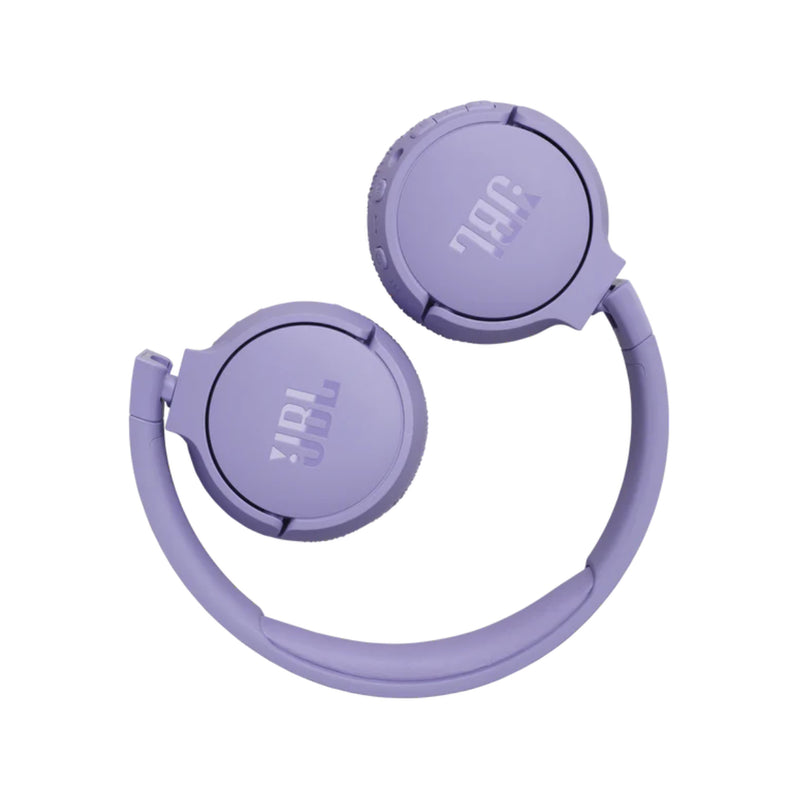 JBL Tune 670NC Wireless On-Ear Headphones With True Adaptive Noise Cancelling - purple