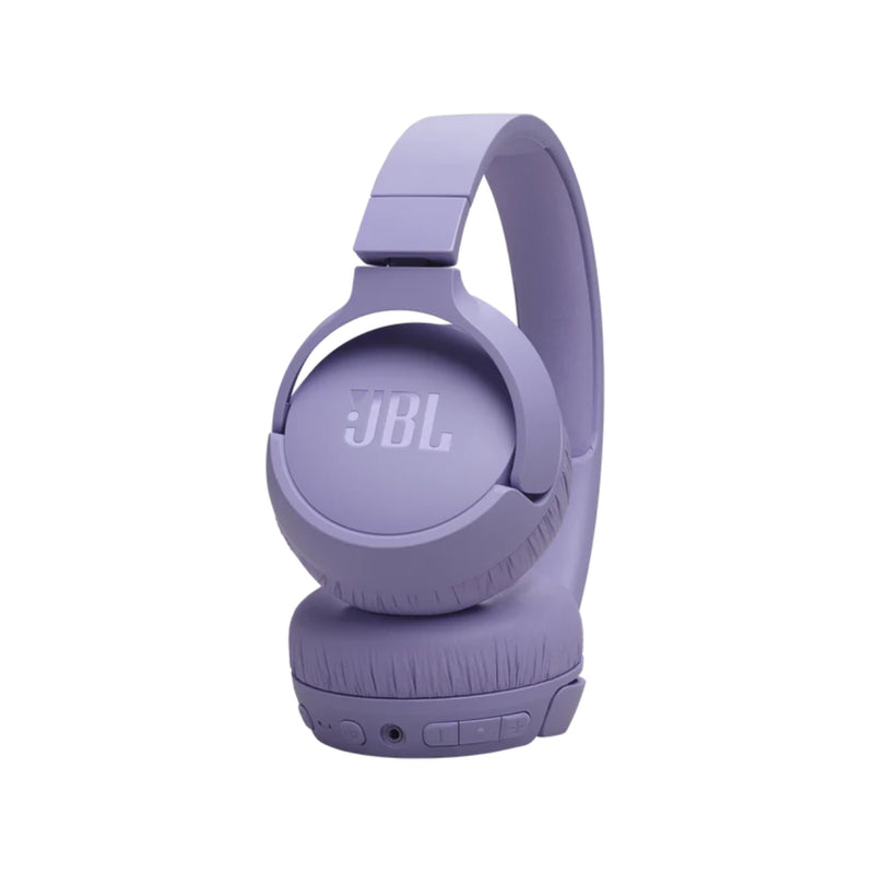 JBL Tune 670NC Wireless On-Ear Headphones With True Adaptive Noise Cancelling - purple