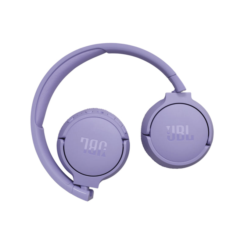 JBL Tune 670NC Wireless On-Ear Headphones With True Adaptive Noise Cancelling - purple