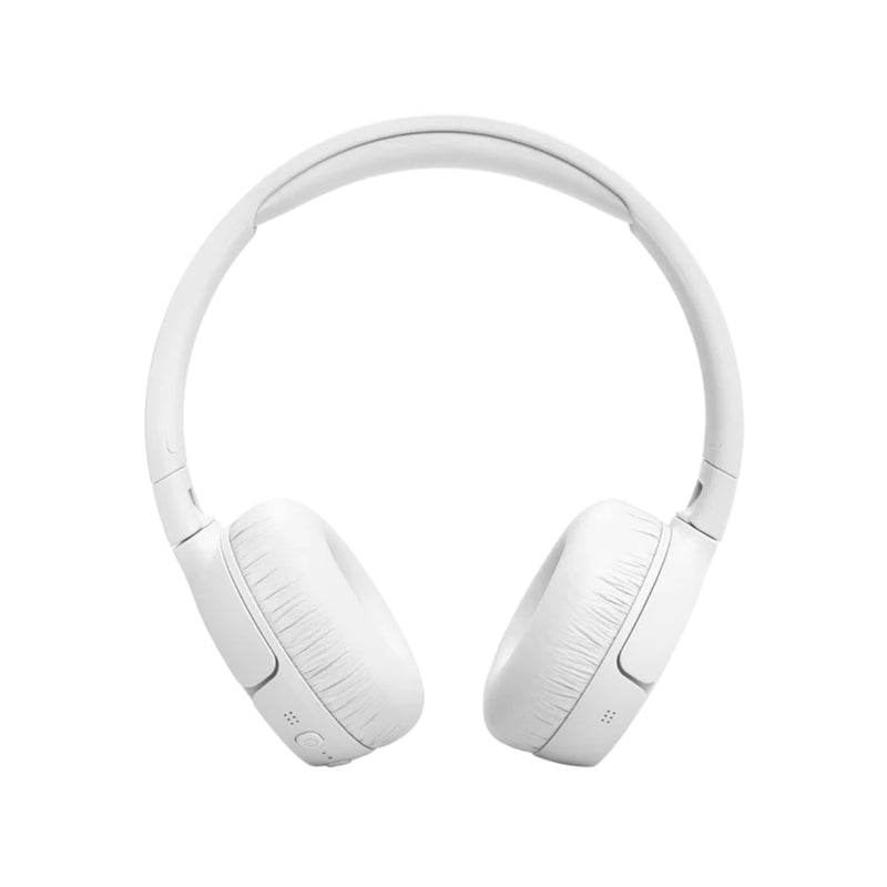 JBL Tune 670NC Wireless On-Ear Headphones With True Adaptive Noise Cancelling - White