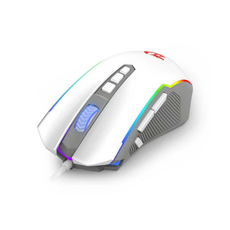 Redragon M910H Ranger Basic Wired RGB Gaming Mouse - White