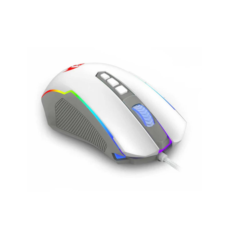 Redragon M910H Ranger Basic Wired RGB Gaming Mouse - White