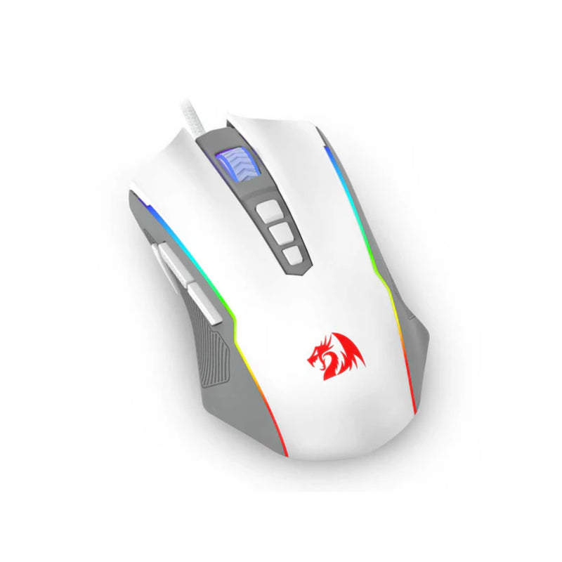 Redragon M910H Ranger Basic Wired RGB Gaming Mouse - White