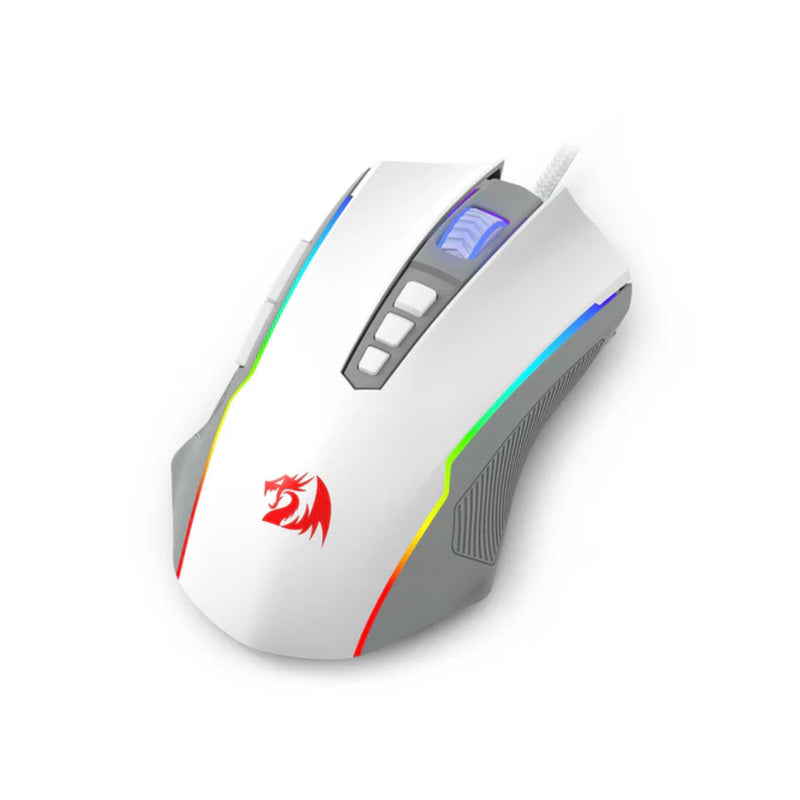 Redragon M910H Ranger Basic Wired RGB Gaming Mouse - White