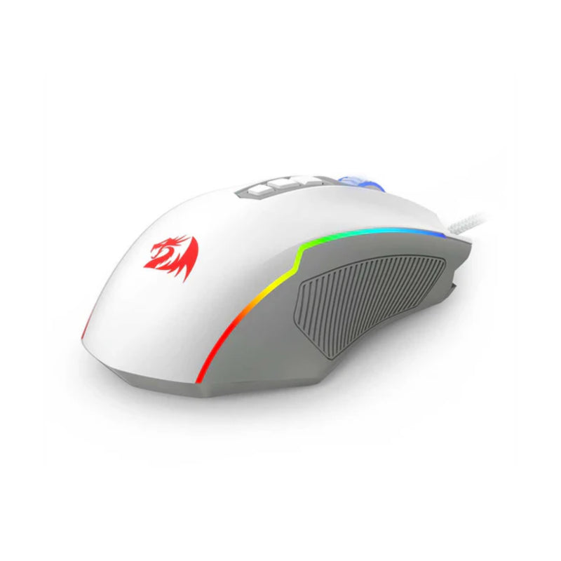 Redragon M910H Ranger Basic Wired RGB Gaming Mouse - White