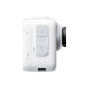 كاميرا Insta360 GO 3S، سعة 64 جيجابايت، بدقة 4K، صغيرة وخفيفة الوزن، متينة ومقاومة للماء - أبيض قطبي