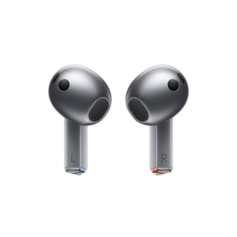 Samsung Galaxy Buds 3 Ultra High Quality Sound, IP57, True Wireless Bluetooth Earbuds, Active Noise Cancellation, Touch Control - Silver (Official Warranty) & Samsung Galaxy SmartTag2 Gift 🎁