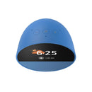 ساعة المنبه الذكية أمازون إيكو سبوت إصدار 2024، أضف أليكسا إلى طاولتك الليلية - أزرق 