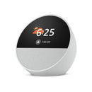 Amazon Echo Spot Smart Alarm Clock 2024 Edition, Add Alexa to Your Nightstand - White