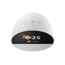 Amazon Echo Spot Smart Alarm Clock 2024 Edition, Add Alexa to Your Nightstand - White