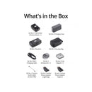 نظام الميكروفون اللاسلكي الرقمي المدمج لشخصين DJI Mic - أسود