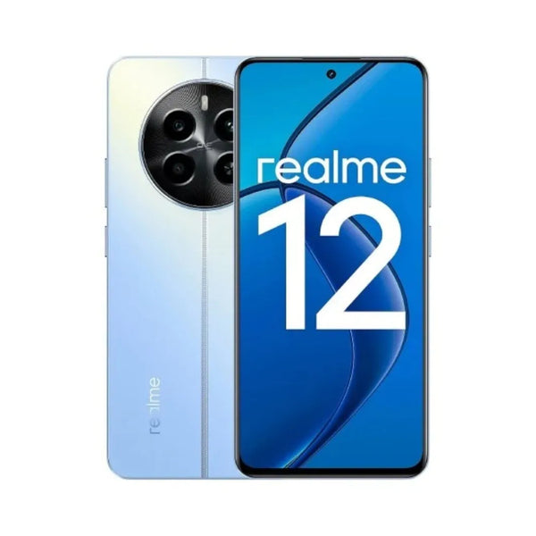 Realme 12 Dual SIM, 256GB, 8GB RAM, 4G LTE - Skyline Blue