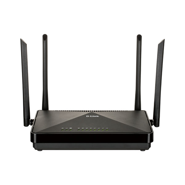 D-Link Dual Band Wireless AC1200 VDSL2/ADSL2 Modem Router - Black