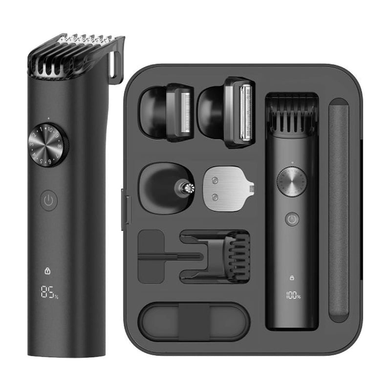 Xiaomi Grooming Kit Pro, Beard Trimmer for Men, IPX7 Waterproof Electric Razor Shavers, Hair Trimmer for Nose Ear Mustache Face Body - Black