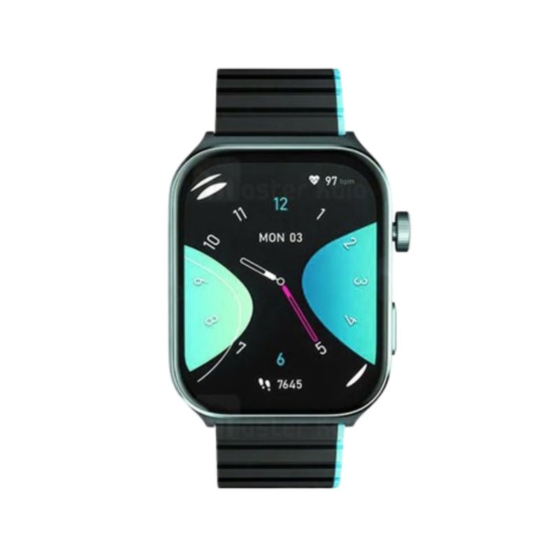 Kieslect KS2 Ltd Calling, 2.01 Inch, Amoled, 3ATM Smart Watch - Blue/Black