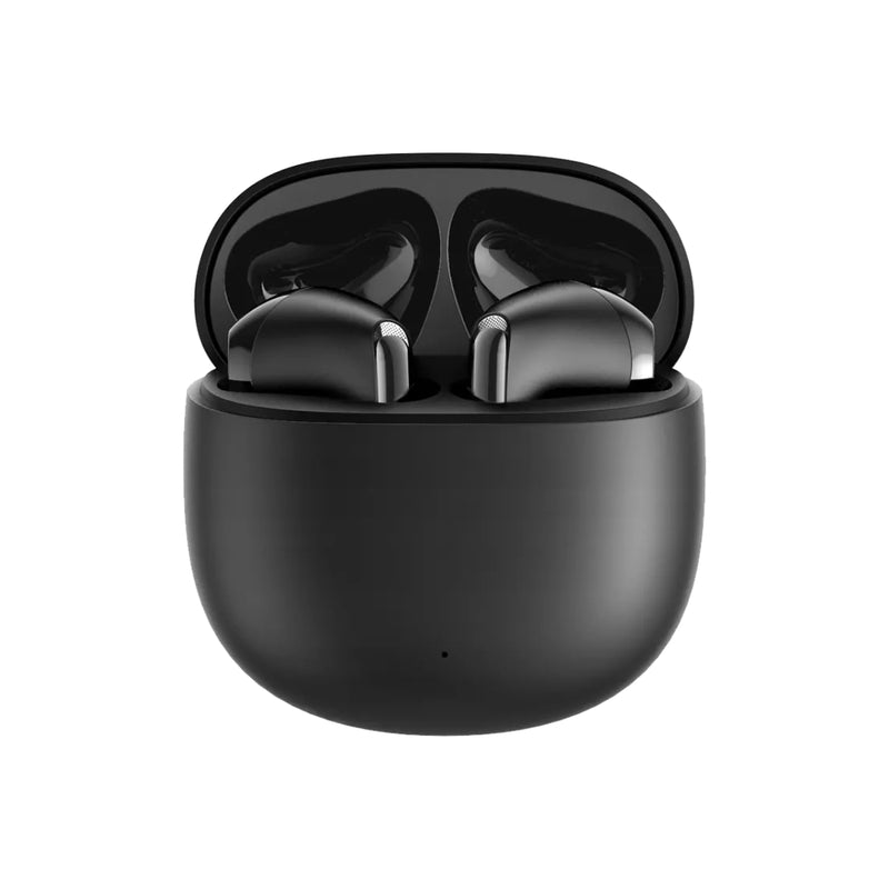 Joyroom True Wireless Earbuds Fun pods , DNS , Bluetooth 5.3 , Battery 400 mAh , Water Resistant - JR-FB1 - Black