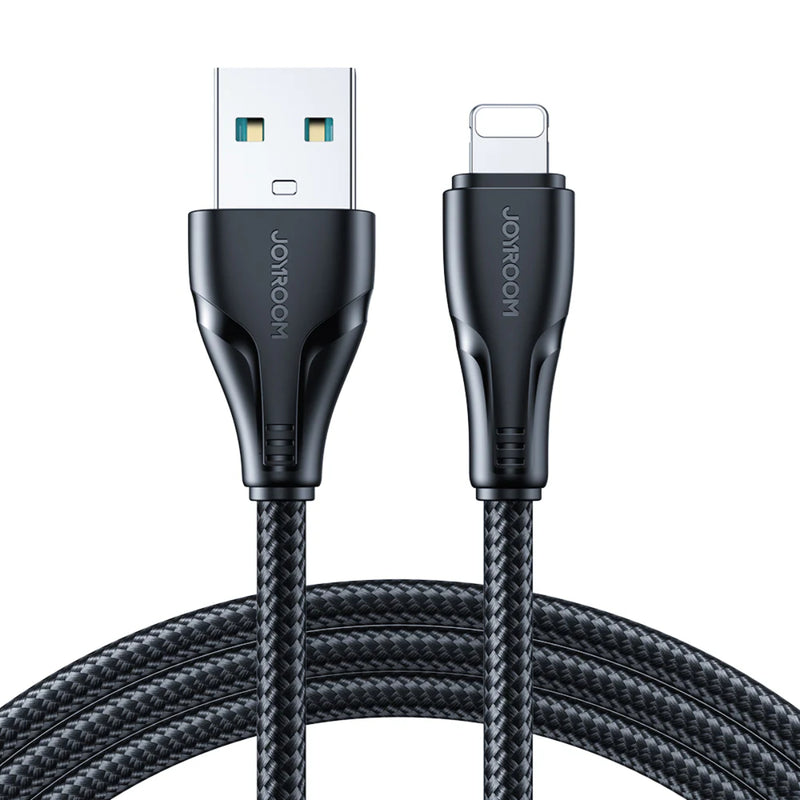 Joyroom Fast Charging Data Cable , USB-A To Lightning , 2.4 A ,1.2M -  S-Ul012A11 - Black