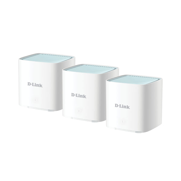 D-Link M15 Dual Band Whole Home Mesh Wi-Fi 6 System - AX1500 - White