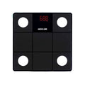 Green Lion Smart Body Scale Simple & Fashionable Pattern 24 Modes - Black