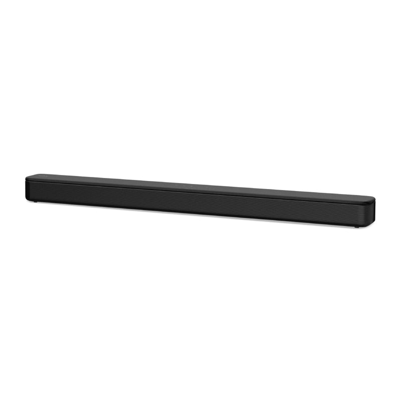 Sony 2.0 Channel 120W Single Unit Compact Soundbar With Bass Reflex Speakers, Bluetooth, USB Connectivity - HT-S100F - Black