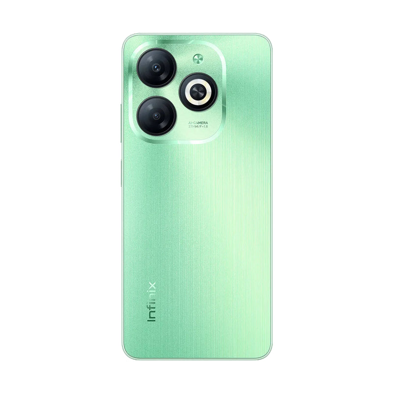 Infinix Smart 8 Dual SIM Mobile , 64GB Memory, 4GB RAM, 4G LTE - X6525D - Crystal Green