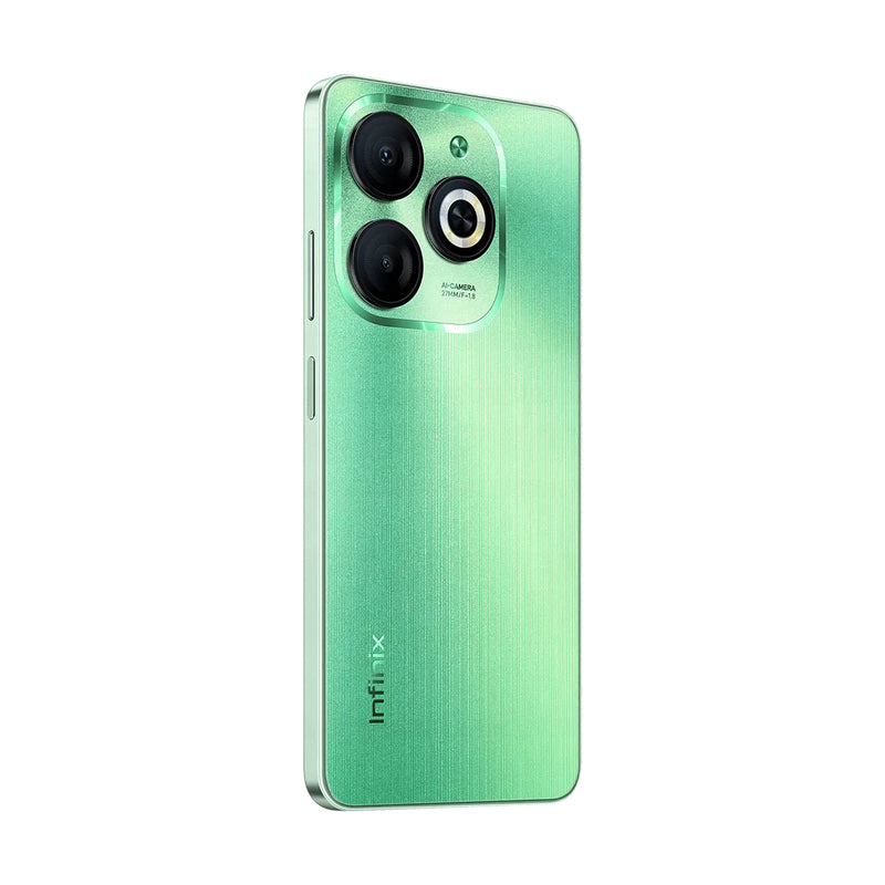 Infinix Smart 8 Dual SIM Mobile , 64GB Memory, 4GB RAM, 4G LTE - X6525D - Crystal Green