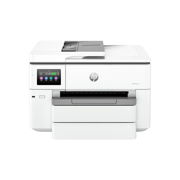 HP OfficeJet Pro 9730 Wide Format All-in-One Printer Large Format Print and Scan, Double Letter A3, Compatible Colors in P3, Wireless - White