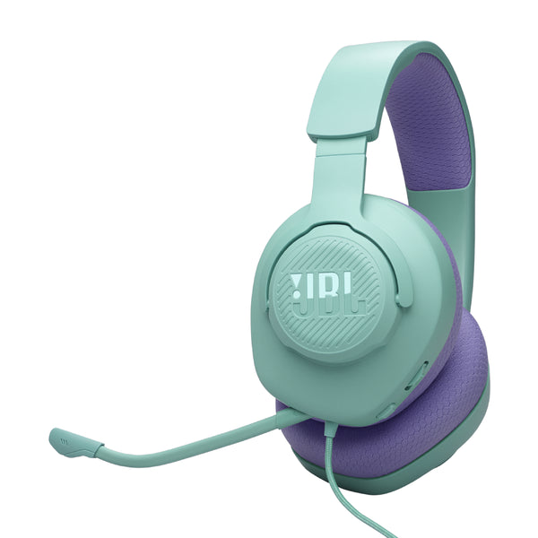 JBL Quantum 100 M2 Over Ear Gaming Headset with Microphone - Cyan