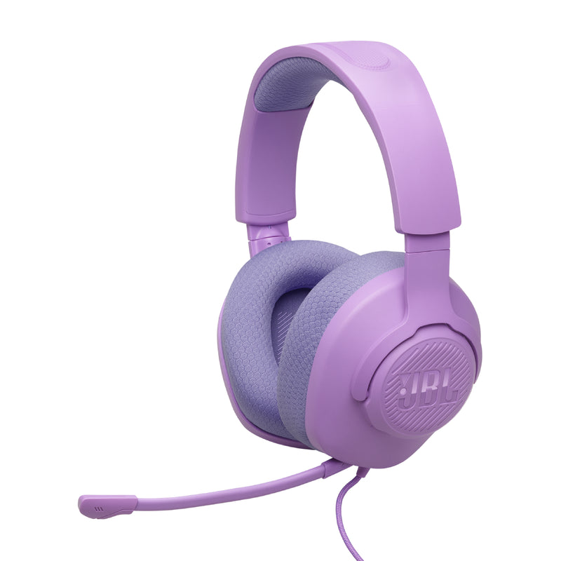 JBL Quantum 100 M2 Over Ear Gaming Headset with Microphone - Purple