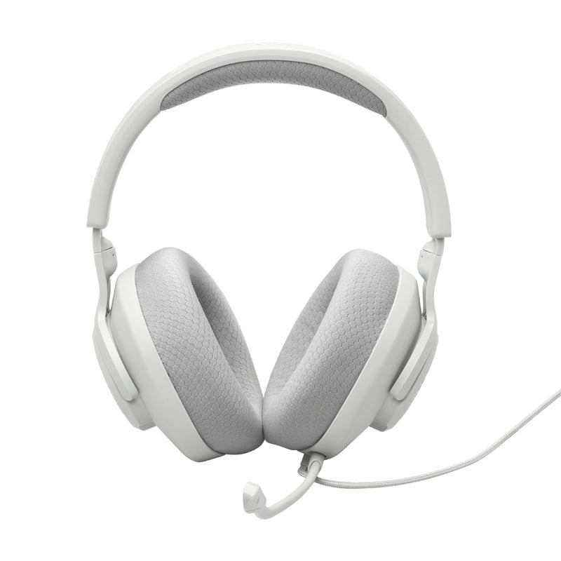 JBL Quantum 100 M2 Over Ear Gaming Headset with Microphone - White